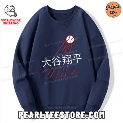 Shohei Ohtani Japanese Sweatshirt Navy