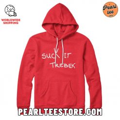 Suck it Trebek Custom Hoodie Red