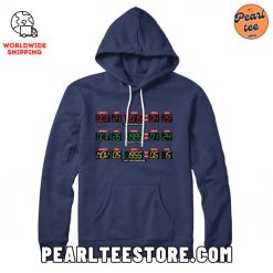 Time Machine Dashboard Custom Hoodie Navy