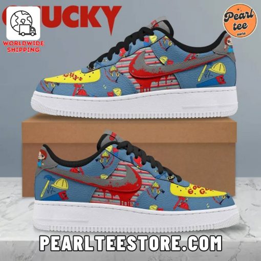 Chucky x Nike Air Force 1 Customized For Halloween Ver 3