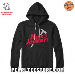 Heres Johnny Custom Hoodie Black