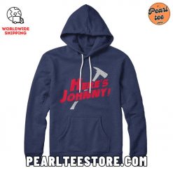 Heres Johnny Custom Hoodie Navy